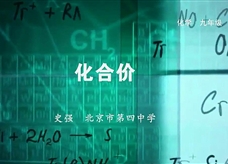 人教版九年级上册《第四单元课题4 化合价》名师微课