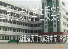 人教版九年级上册《第六单元实验活动2 二氧化碳的实验室制取与性质--二氧化碳化学性质实验》1（说课视频）