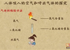 “乐乐课堂”初中化学教学视频素材:《走进化学世界》06对人体吸入的空气和呼出的气体的探究