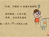 “乐乐课堂”初中化学教学视频素材:《我们周围的空气》09铁燃烧