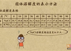 “乐乐课堂”初中化学教学视频素材:《溶液》08固体溶解度的表示方法