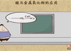 “乐乐课堂”初中化学教学视频素材:《酸和碱》06酸与金属氧化物的应用