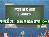 【名校同步课堂】河南省实验中学九年级化学下册《中考复习：金属与金属矿物（一）》线上授课视频(人教版，苏军）