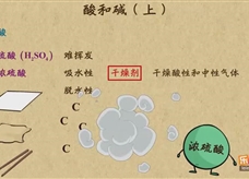 “乐乐课堂”初中化学教学视频素材：《中考化学复习》16酸和碱（上）
