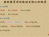 “乐乐课堂”初中化学教学视频素材:《中考化学能力提升专题》11推断题常考的能相互转化的物质