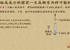 “乐乐课堂”初中化学教学视频素材:《中考化学能力提升专题》29物质组成成分的探究——生成物有两种可能的物质